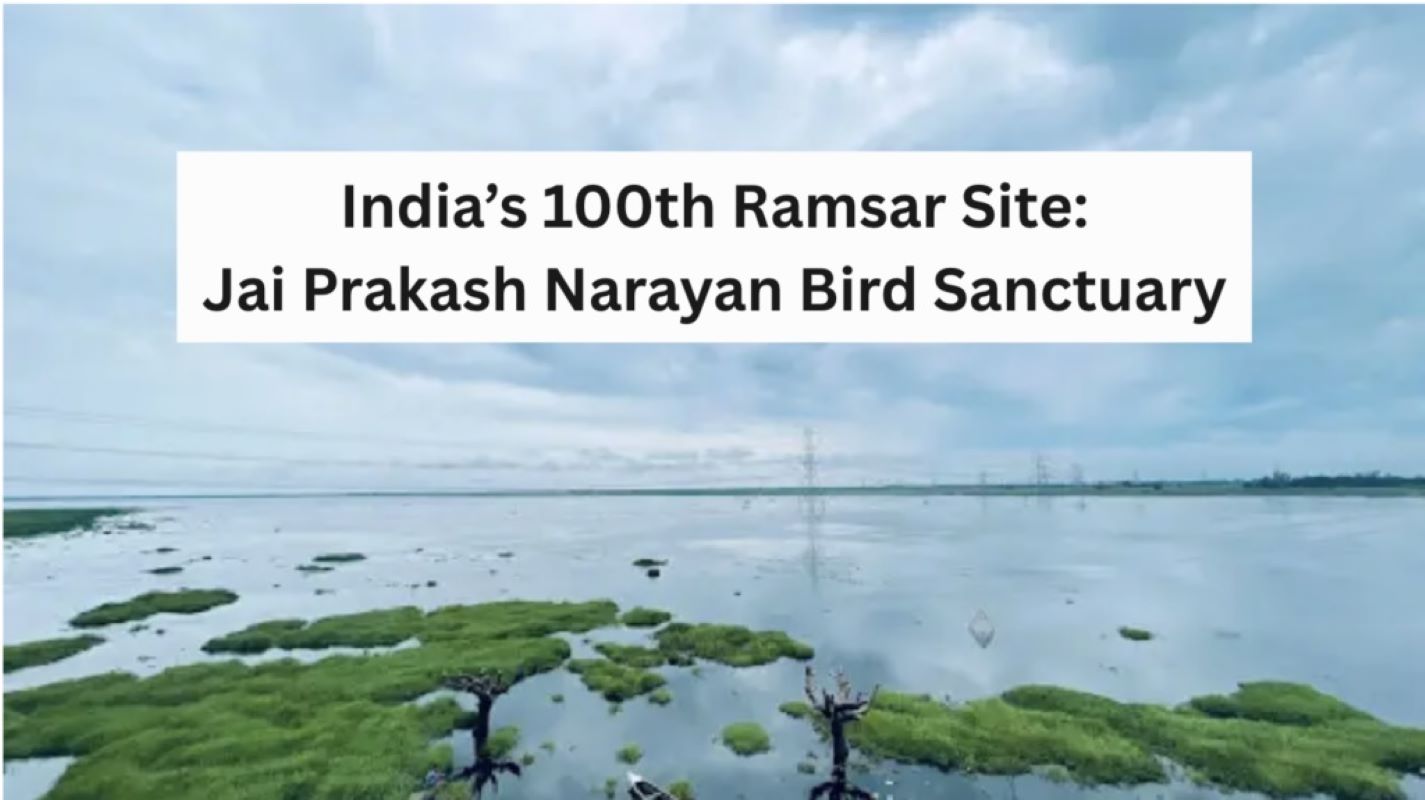 Jai Prakash Narayan Bird Sanctuary (Surha Tal) Becomes India's 100th Ramsar Site